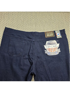 Urgent Gear Men’s Blue Jeans Size 58 Straight Leg 100% Cotton Made In Taiwan NWT